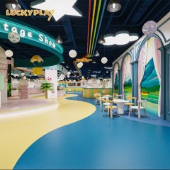 Soft indoor play equipment for toddlers