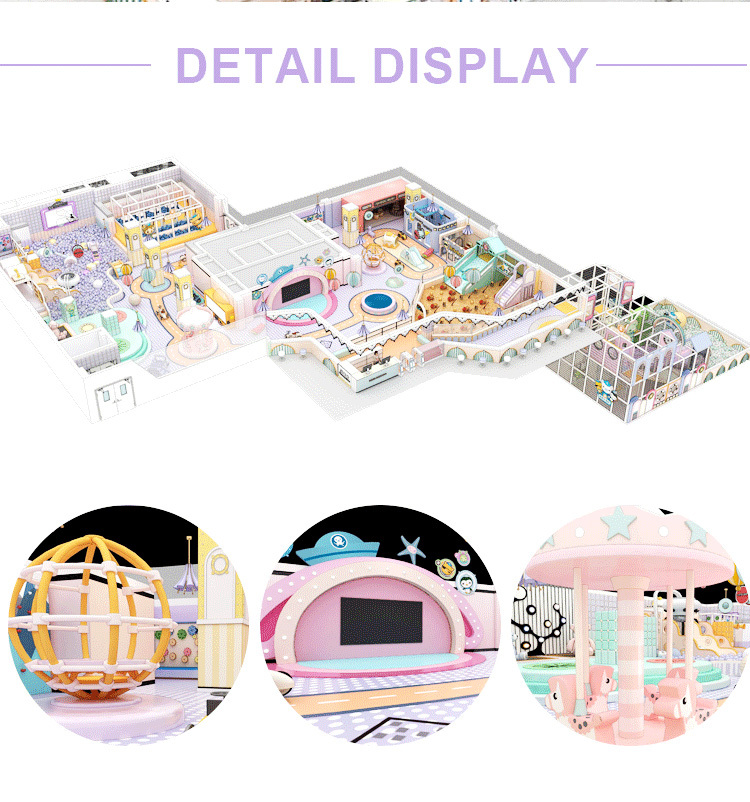 620m² Customizable Kids Place Indoor Playground