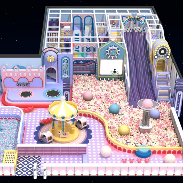 335m² Mengzila Naughty Castle