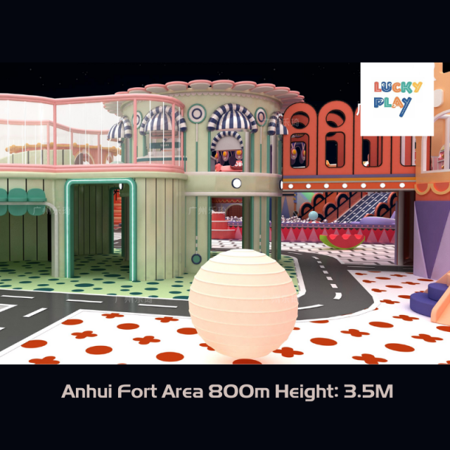 800m² Fully Customisable Fort Playground