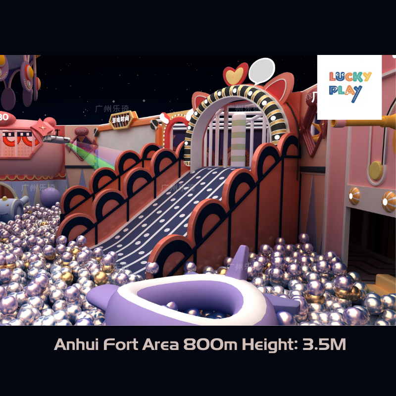 800m² Fully Customisable Fort Playground