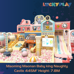 445M² Fully Customised Baby king Naughty Castle