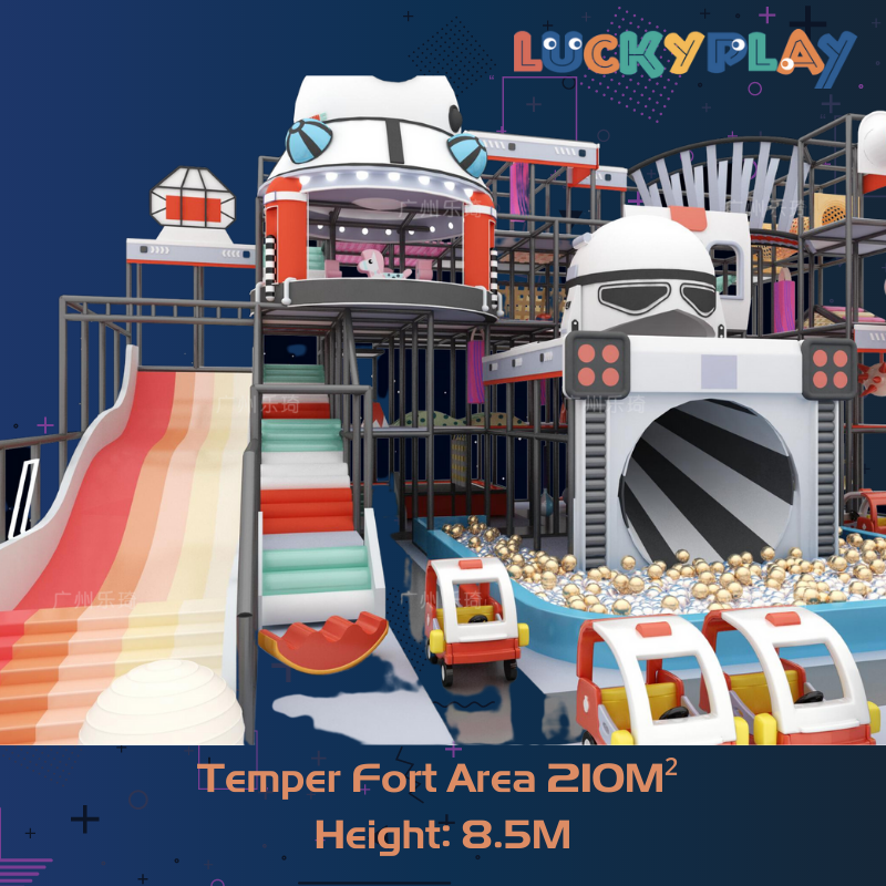 210M² Indoor Play Zone Modern Design