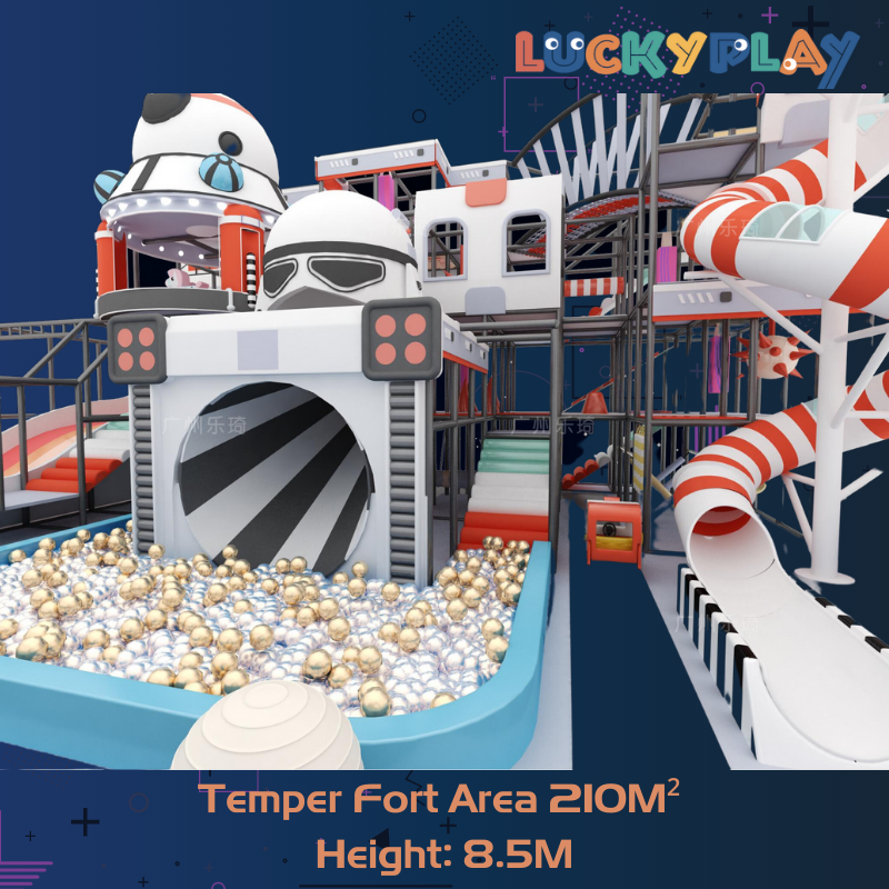 210M² Indoor Play Zone Modern Design
