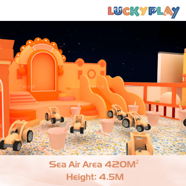 420M² Fully Customizable Maccaron Themed Indoor Playzone