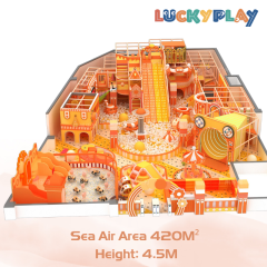 420M² Fully Customizable Maccaron Themed Indoor Playzone