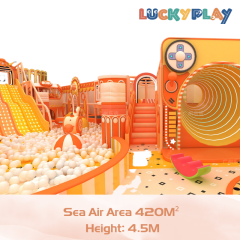 420M² Fully Customizable Maccaron Themed Indoor Playzone