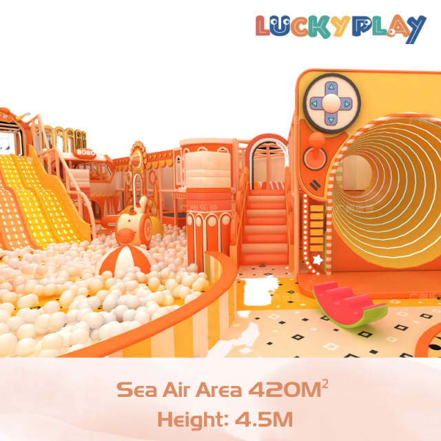 420M² Fully Customizable Maccaron Themed Indoor Playzone