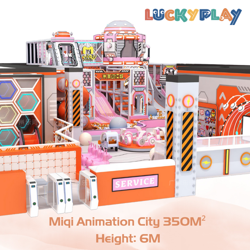 350M² Animation City Customised Indoor Playground