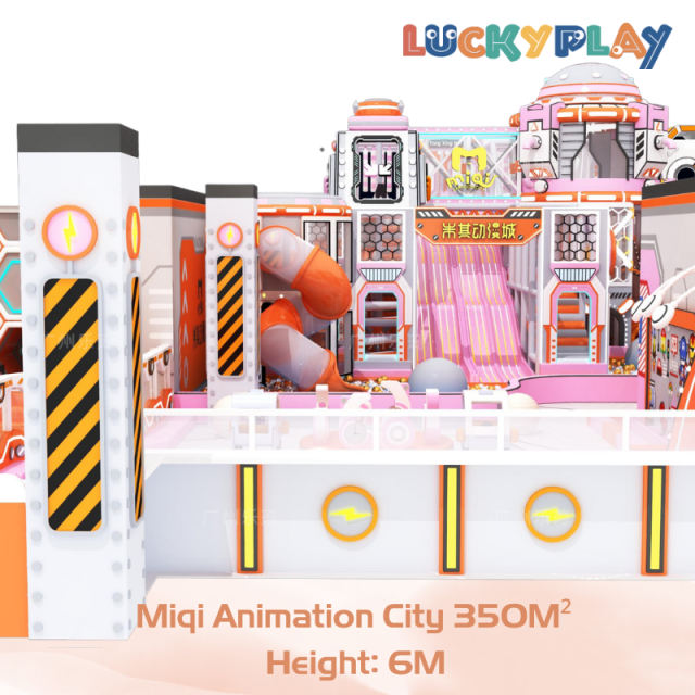 350M² Animation City Customised Indoor Playground