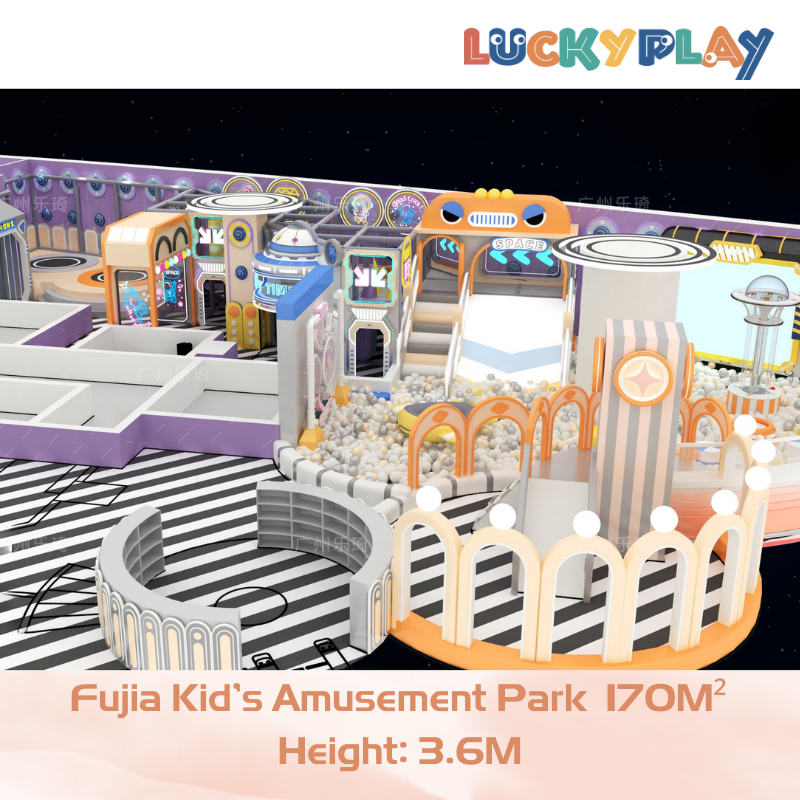 200M² Space Themed Amusement Park For Sell