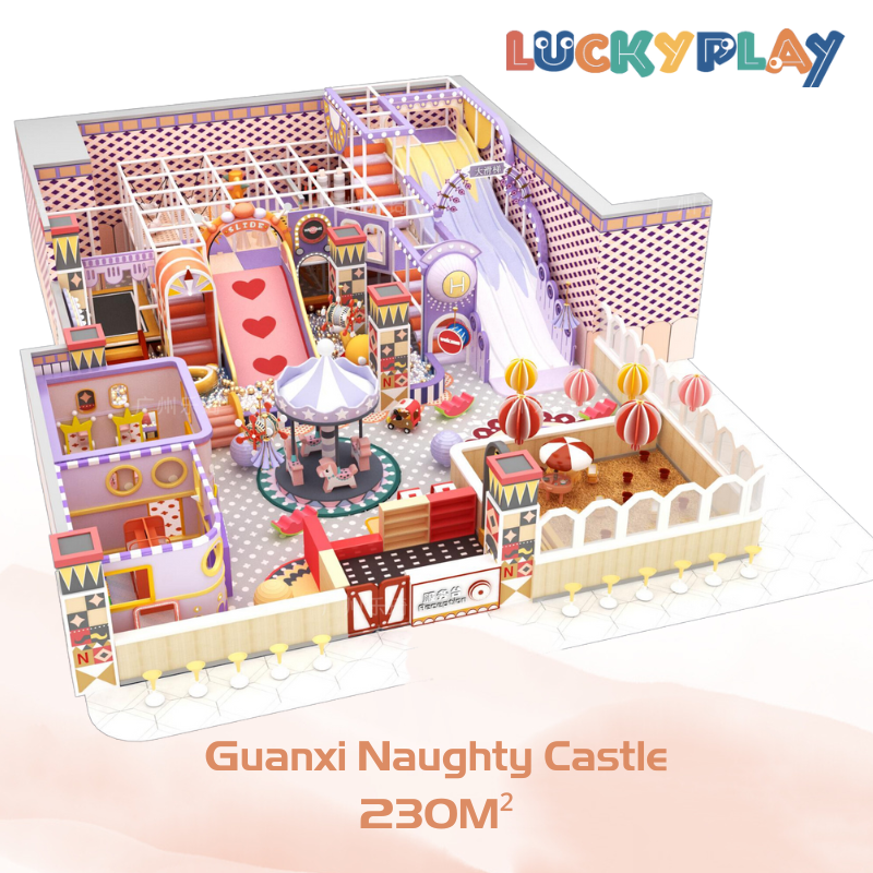 230M² Small Size Decorated Indoor Playground