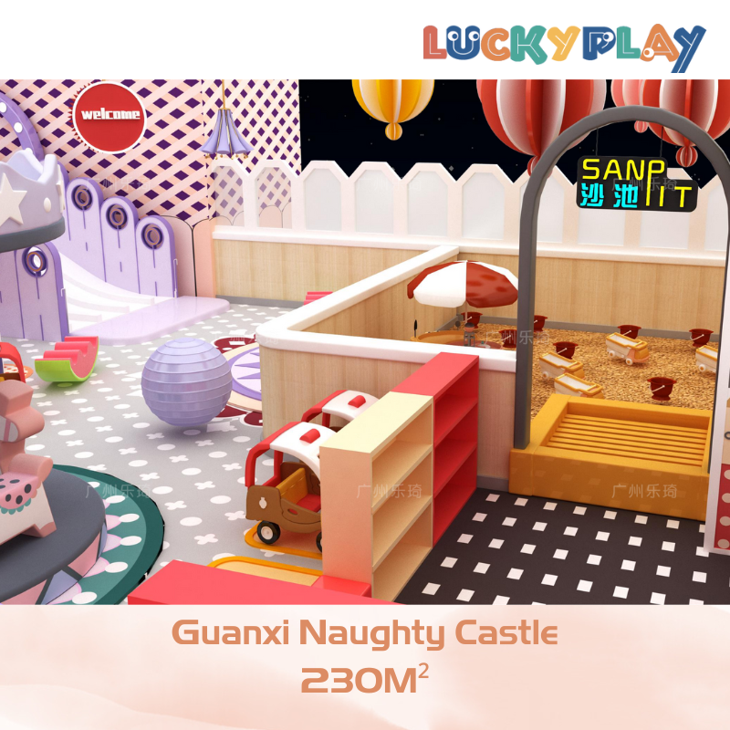 230M² Small Size Decorated Indoor Playground