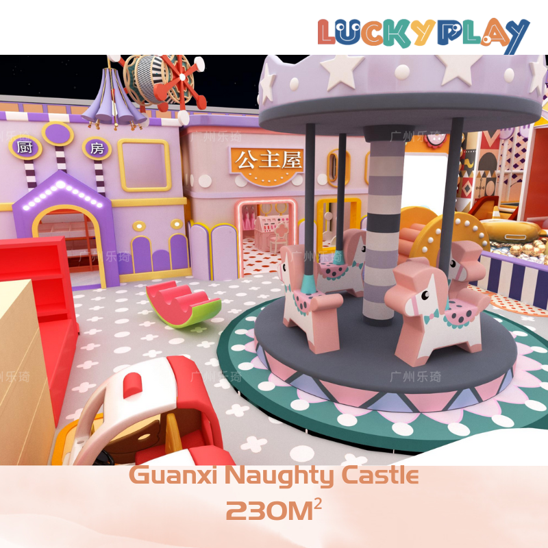 230M² Small Size Decorated Indoor Playground