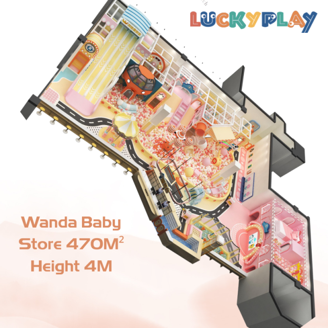470M² Multi-Games Indoor Playground For Sale