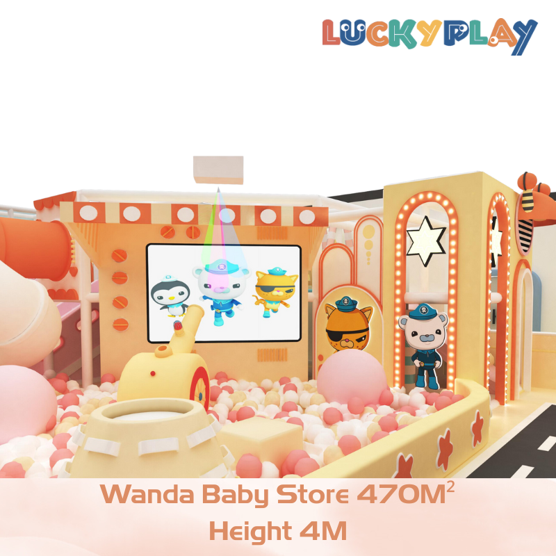 470M² Multi-Games Indoor Playground For Sale