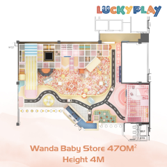 470M² Multi-Games Indoor Playground For Sale