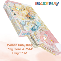 425M² Macarron Theme Fully Customisable Indoor Playground