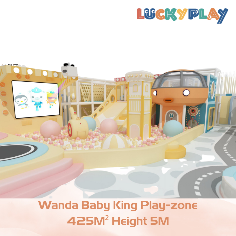 425M² Macarron Theme Fully Customisable Indoor Playground