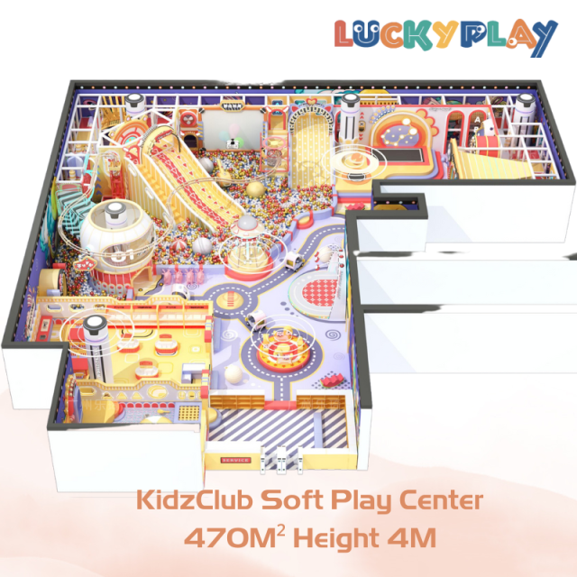 470M² High Demand Soft Playground For Kids