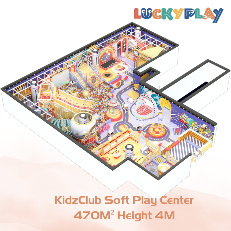470M² High Demand Soft Playground For Kids