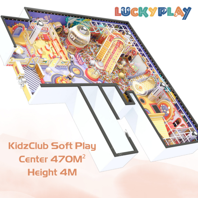 470M² High Demand Soft Playground For Kids