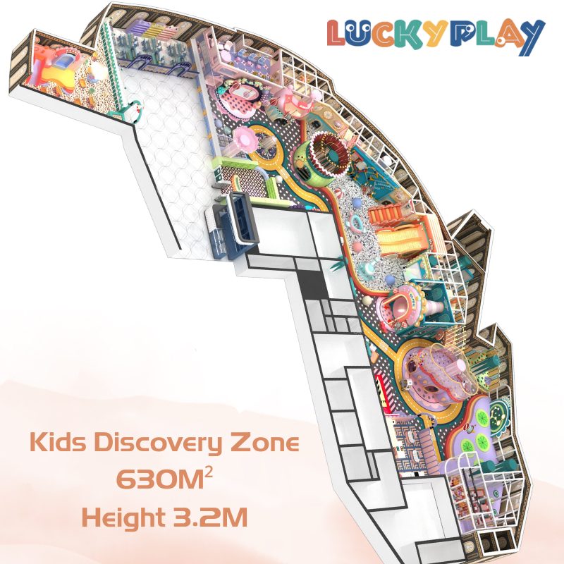 630M² Multi Gaming Kidz Discovery Zone
