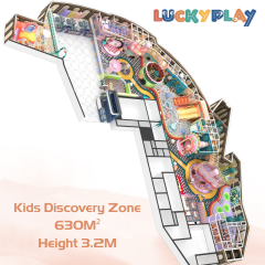 630M² Multi Gaming Kidz Discovery Zone