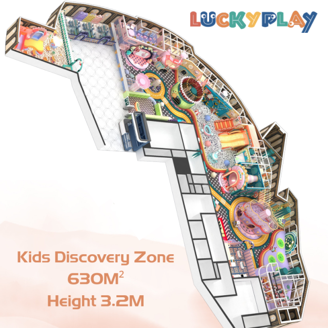 630M² Multi Gaming Kidz Discovery Zone
