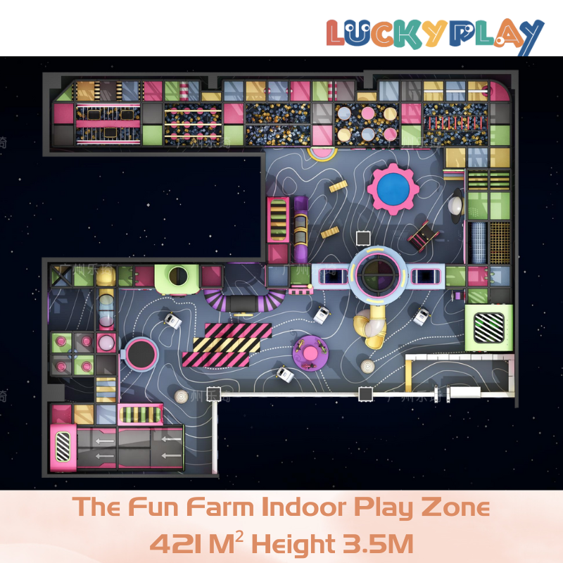 421M² The Fun Farm Indoor Play Zone