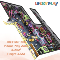 421M² The Fun Farm Indoor Play Zone
