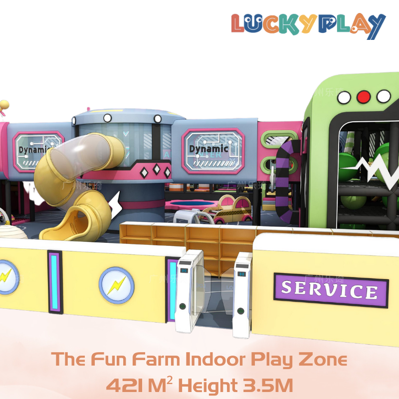 421M² The Fun Farm Indoor Play Zone