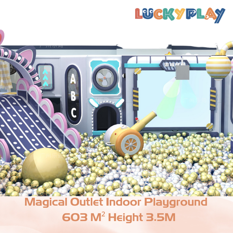 603M² New Design Magical Outlet Indoor Playground