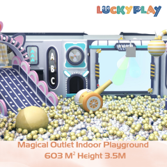 603M² New Design Magical Outlet Indoor Playground