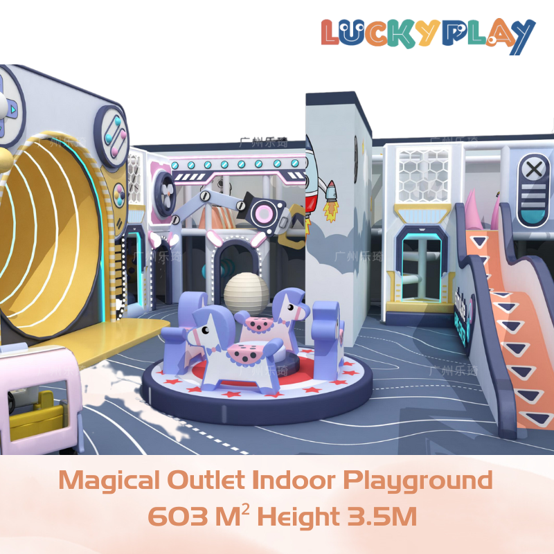 603M² New Design Magical Outlet Indoor Playground