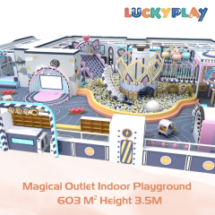 603M² New Design Magical Outlet Indoor Playground