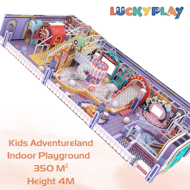 350M² Visitor Attraction Kids Adventureland Indoor Playground
