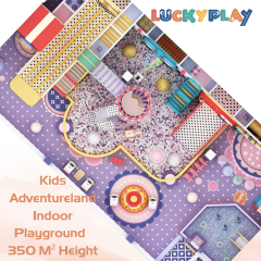 350M² Visitor Attraction Kids Adventureland Indoor Playground