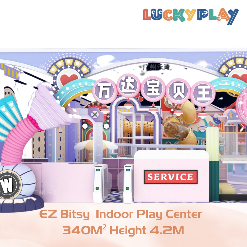 340M² Fully Customised EZ Bitsy Indoor Play Ground