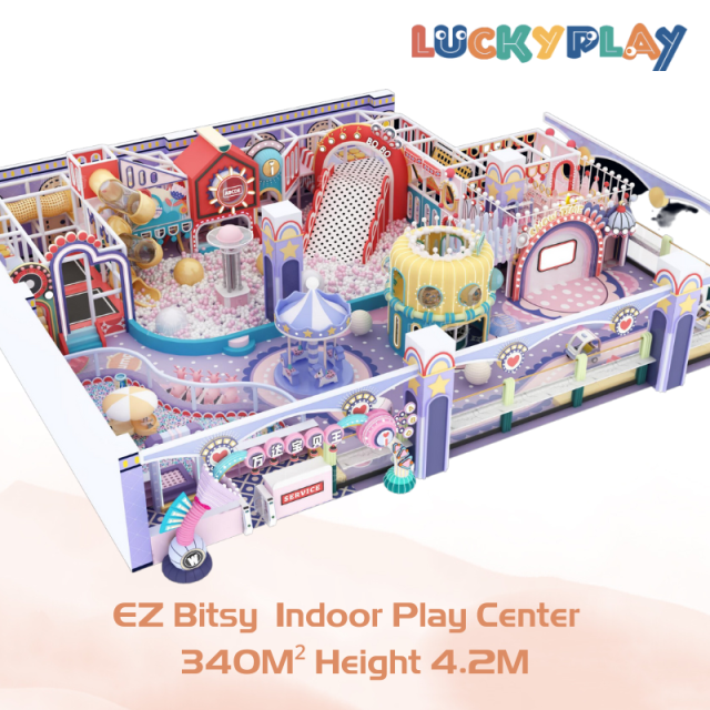 340M² Fully Customised EZ Bitsy Indoor Play Ground