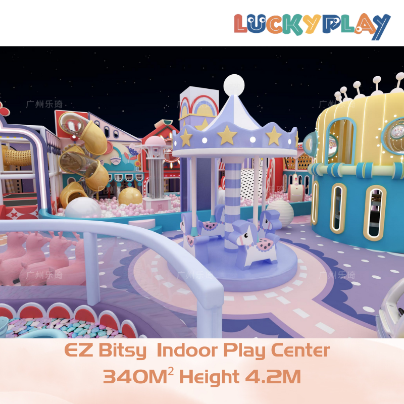340M² Fully Customised EZ Bitsy Indoor Play Ground