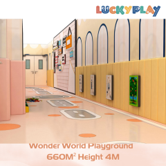 660M² Kids Loved Wonder World Indoor Play Ground
