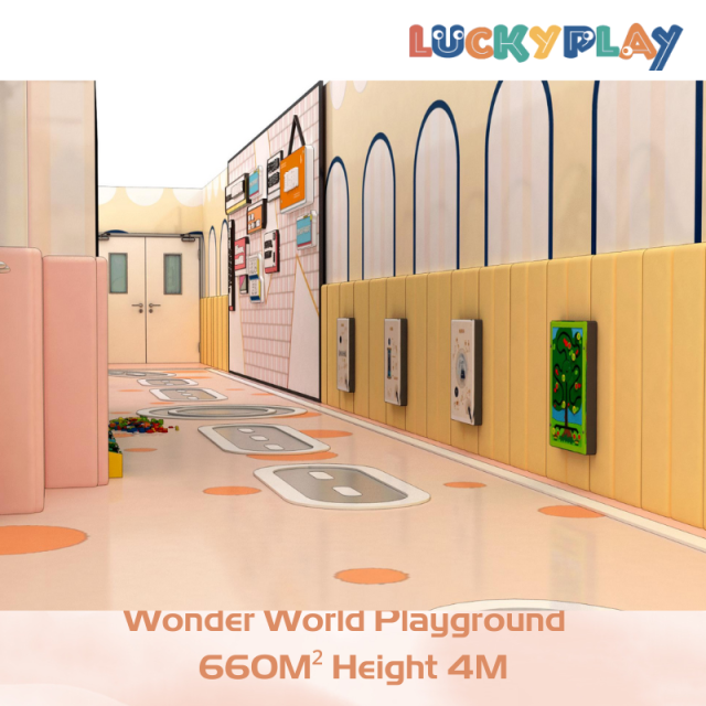 660M² Kids Loved Wonder World Indoor Play Ground