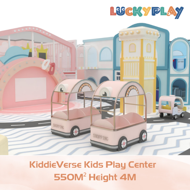 550M² Custom Design KiddieVerse Kids Play Center