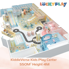 550M² Custom Design KiddieVerse Kids Play Center