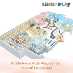 550M² Custom Design KiddieVerse Kids Play Center