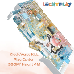550M² Custom Design KiddieVerse Kids Play Center