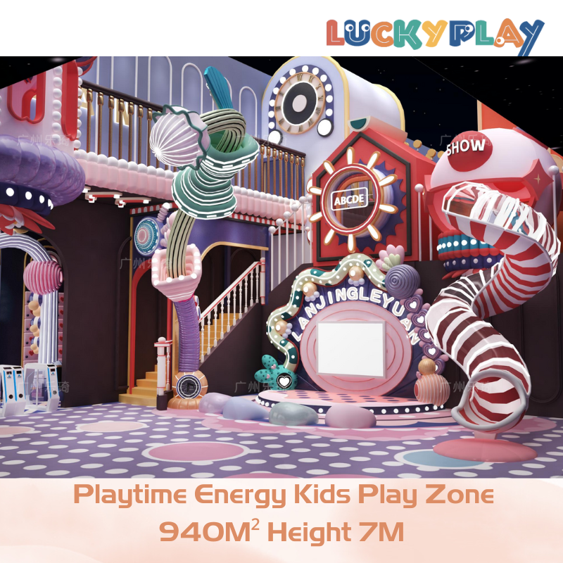 940M² Large Playtime Energy Kids Play Zone
