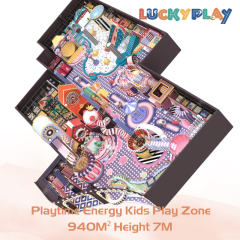 940M² Large Playtime Energy Kids Play Zone