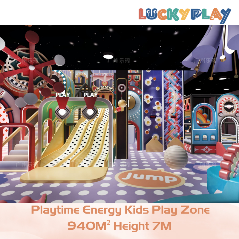 940M² Large Playtime Energy Kids Play Zone